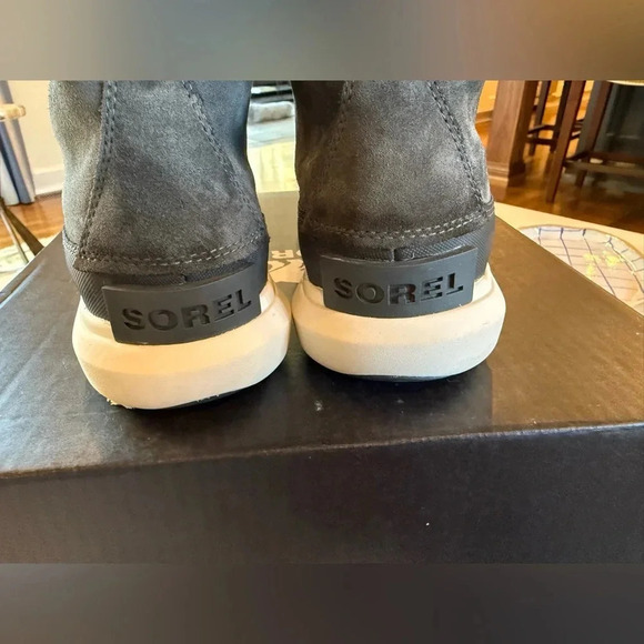 Sorel Women’s Gray Explorer II Joan Waterproof Boot Size 8 - Picture 8 of 16